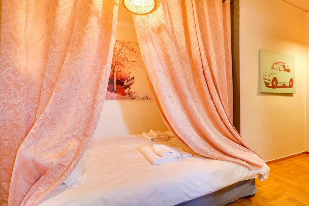 Spacious Central Flat☆3Min To Metro☆Ac|Netflix|Pc Athens Exterior photo