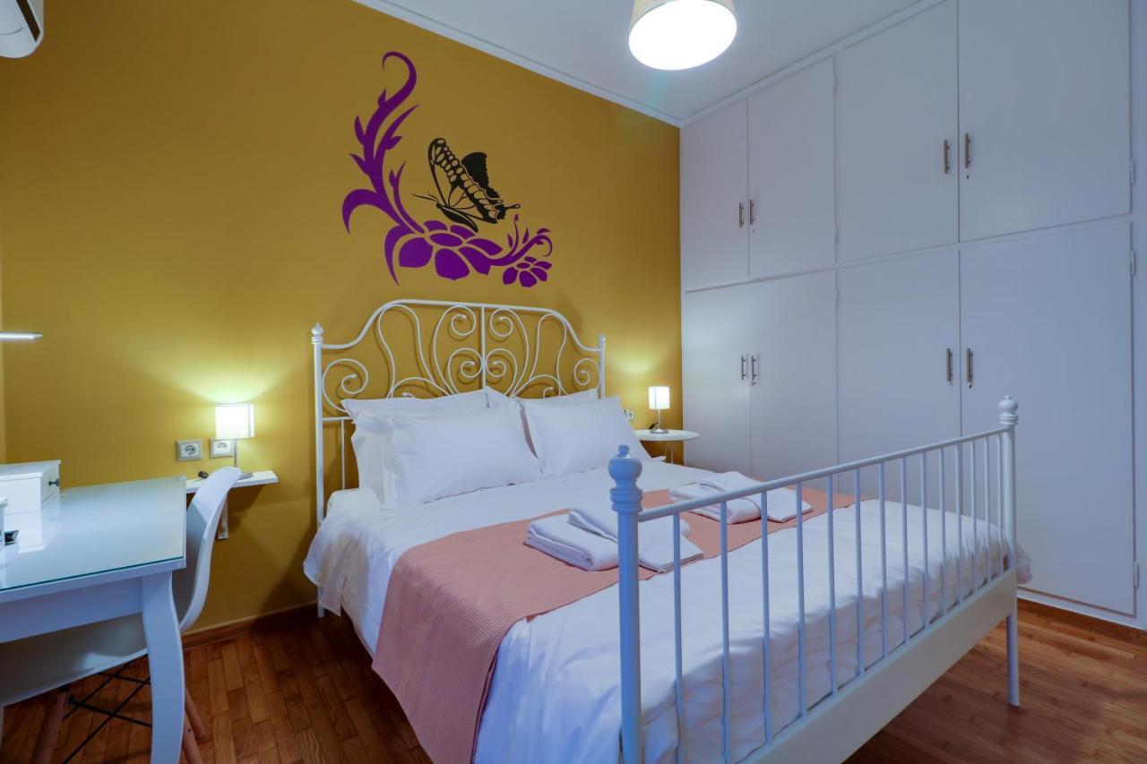 Spacious Central Flat☆3Min To Metro☆Ac|Netflix|Pc Athens Exterior photo